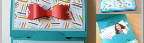 Val CoupesEt Decoupes StampinUp Independant Demonstrator - Gift Card Holder _ SAB 2015 - Bow Punch - Enveloppe Punch Board